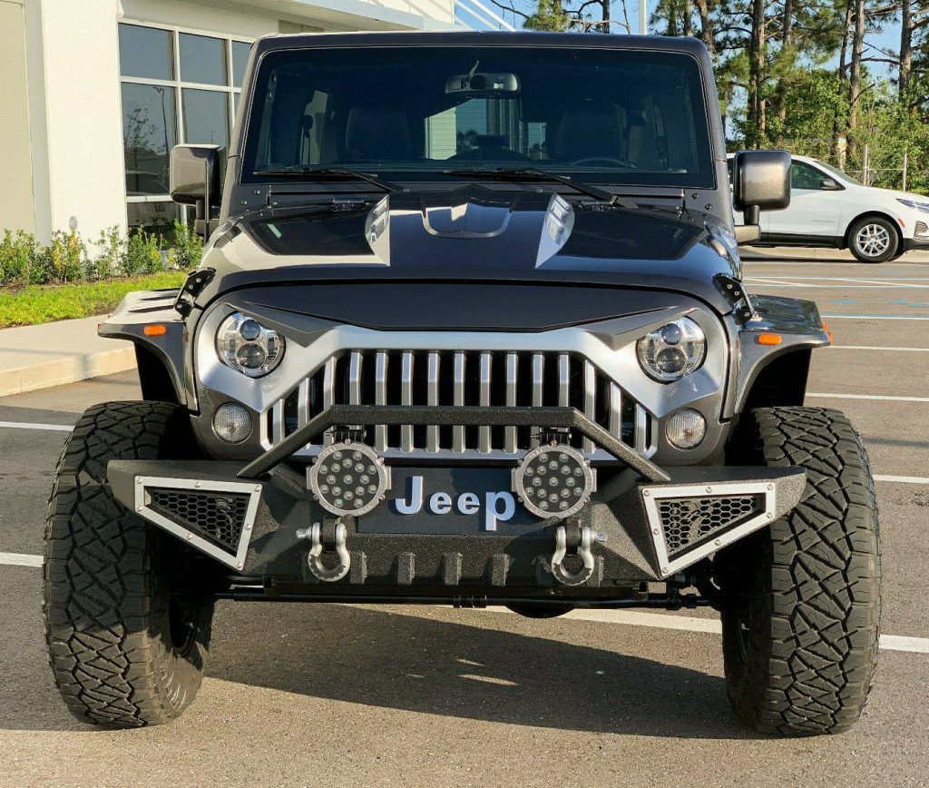 2017 Jeep Wrangler JK-STEALTH CUSTOM LIFTED LEATHER CAMERA NAVIGATION