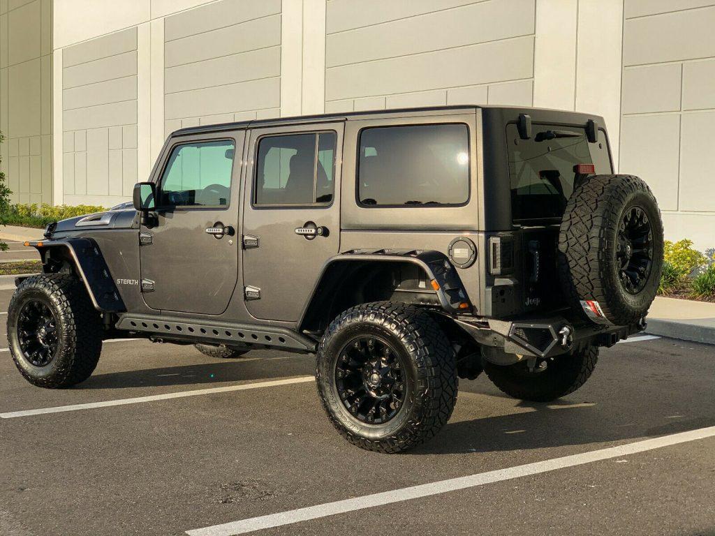 2017 Jeep Wrangler JK-STEALTH CUSTOM LIFTED LEATHER CAMERA NAVIGATION