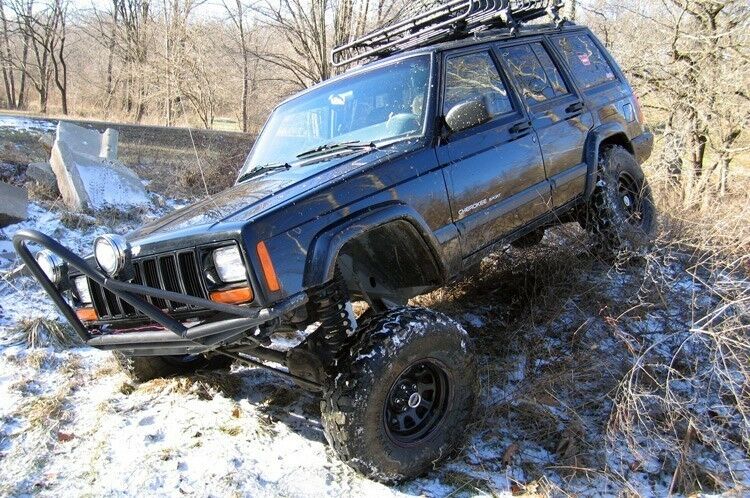 Rough Country 4.5 Inch Lift Kit Rear AAL for Jeep Cherokee XJ 2WD/4WD 84-01