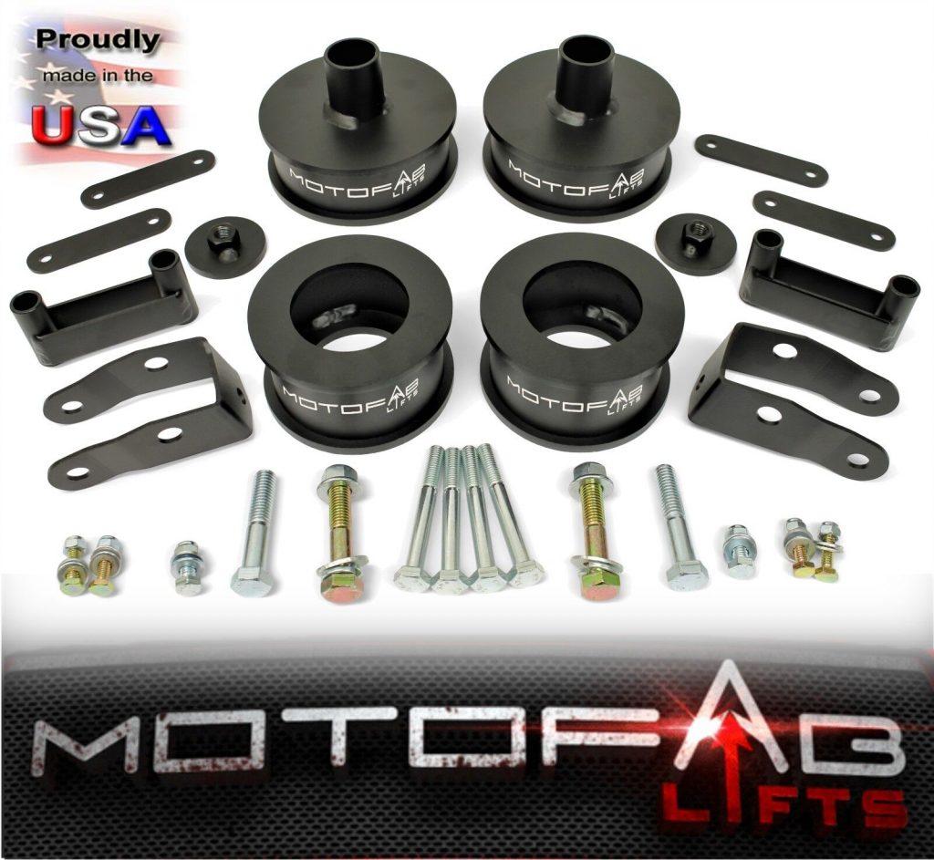 2.5″ Front 2″ Rear Full Lift Kit with Shock Extenders 07-18 Jeep Wrangler JK