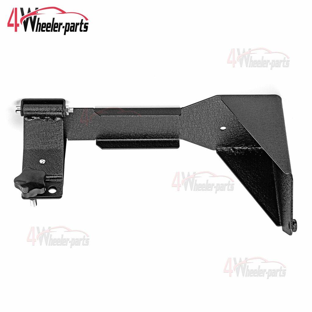 Rear Hi-Lift Jack Carrier Mount Tailgate Brackets For 2007-2018 Jeep Wrangler JK