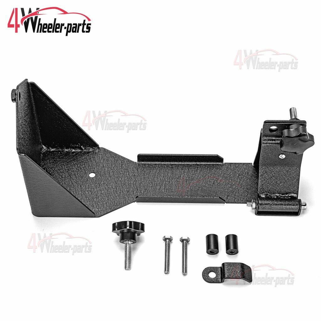 Rear Hi-Lift Jack Carrier Mount Tailgate Brackets For 2007-2018 Jeep Wrangler JK