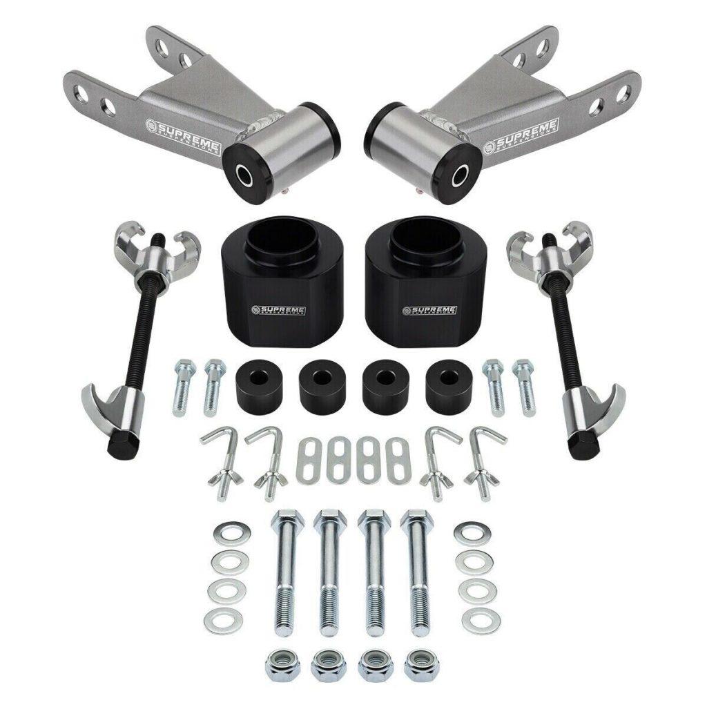 3″ Front + 2″ Rear Leveling Lift Kit For 1984-2001 Jeep Cherokee XJ 4X4