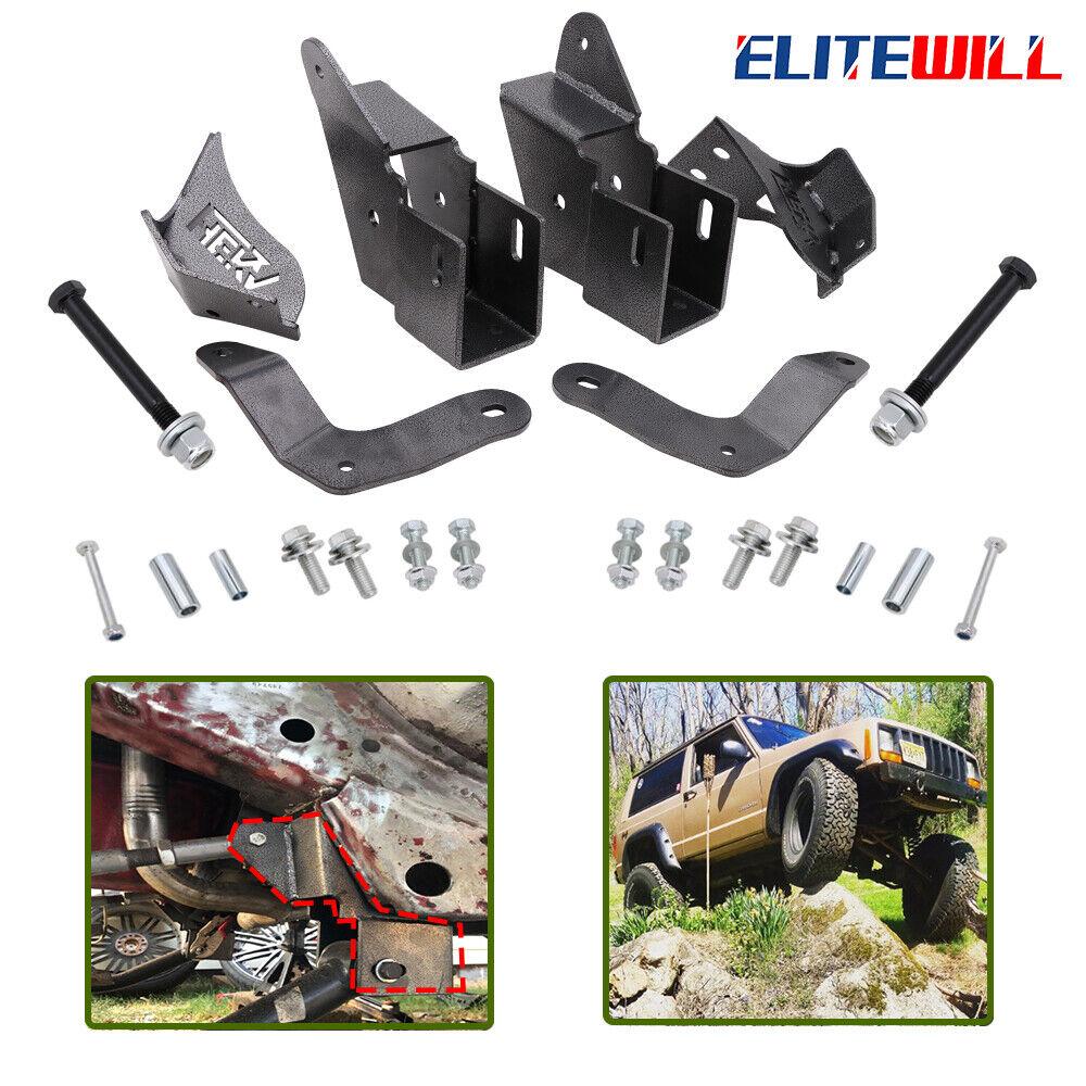 Front Control Arm Drop Relocation Kit For 1984-2001 Jeep Cherokee XJ 4.5″up lift