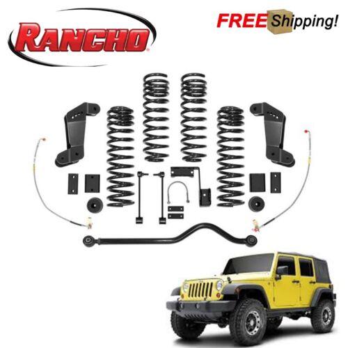 Rancho 4″ Sport Suspension System Lift Kit Fits 2007-2018 Jeep Wrangler JK