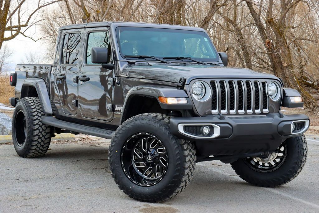 2022 Jeep Gladiator Overland 4×4 Black Leather Nav LIFT 20in Wheels