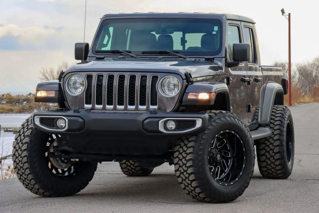 2022 Jeep Gladiator Overland 4×4 Black Leather Nav LIFT 20in Wheels