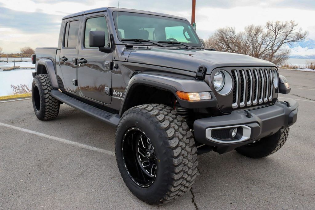 2022 Jeep Gladiator Overland 4×4 Black Leather Nav LIFT 20in Wheels