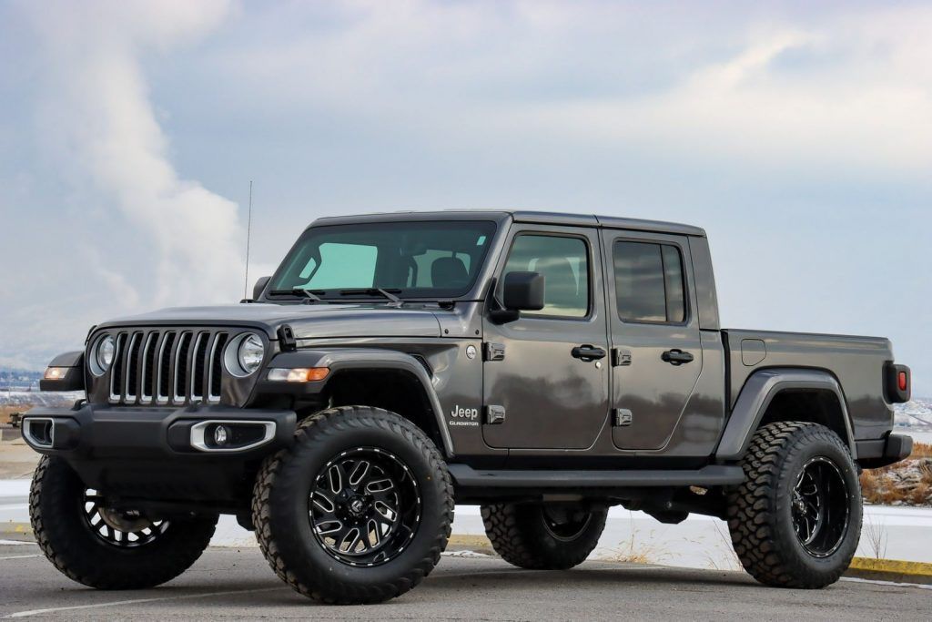 2022 Jeep Gladiator Overland 4×4 Black Leather Nav LIFT 20in Wheels