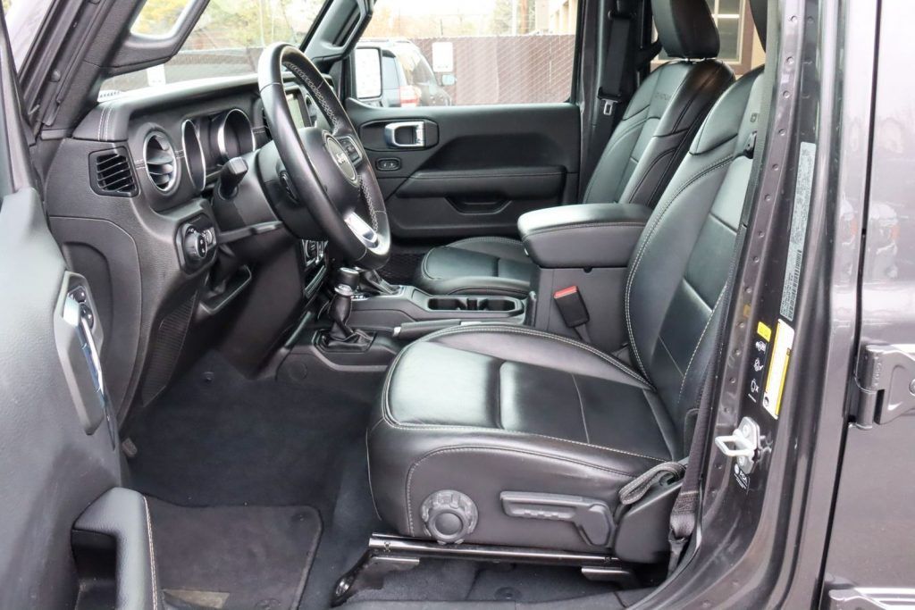 2022 Jeep Gladiator Overland 4×4 Black Leather Nav LIFT 20in Wheels