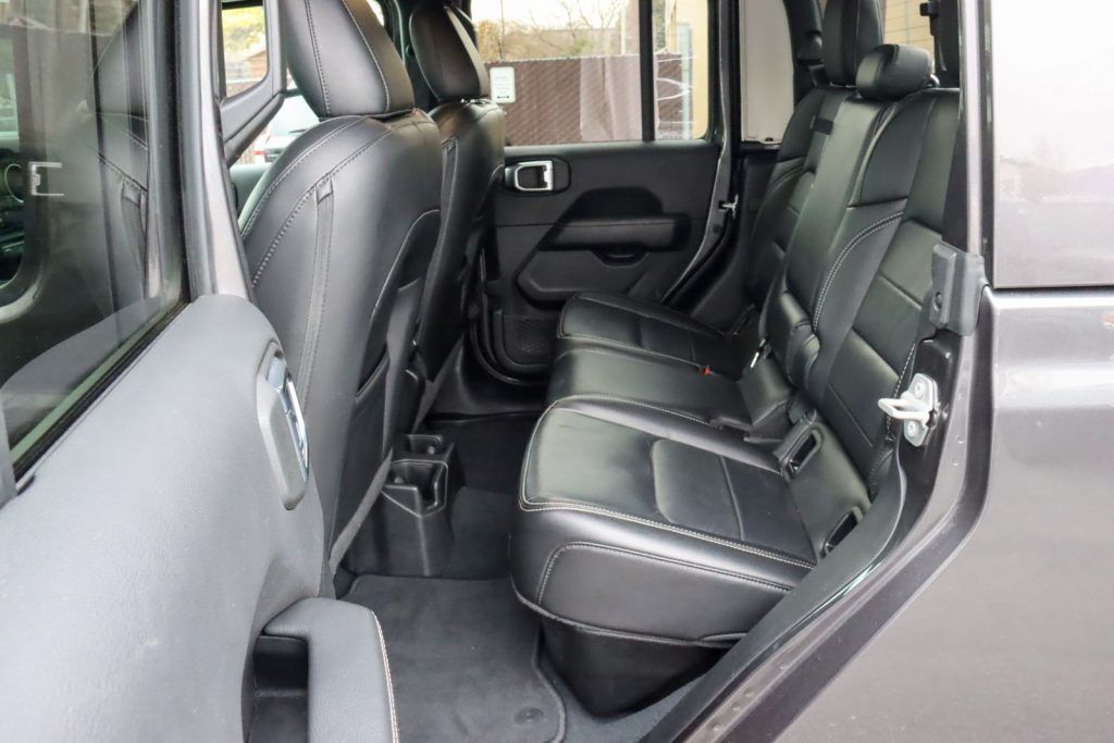 2022 Jeep Gladiator Overland 4×4 Black Leather Nav LIFT 20in Wheels