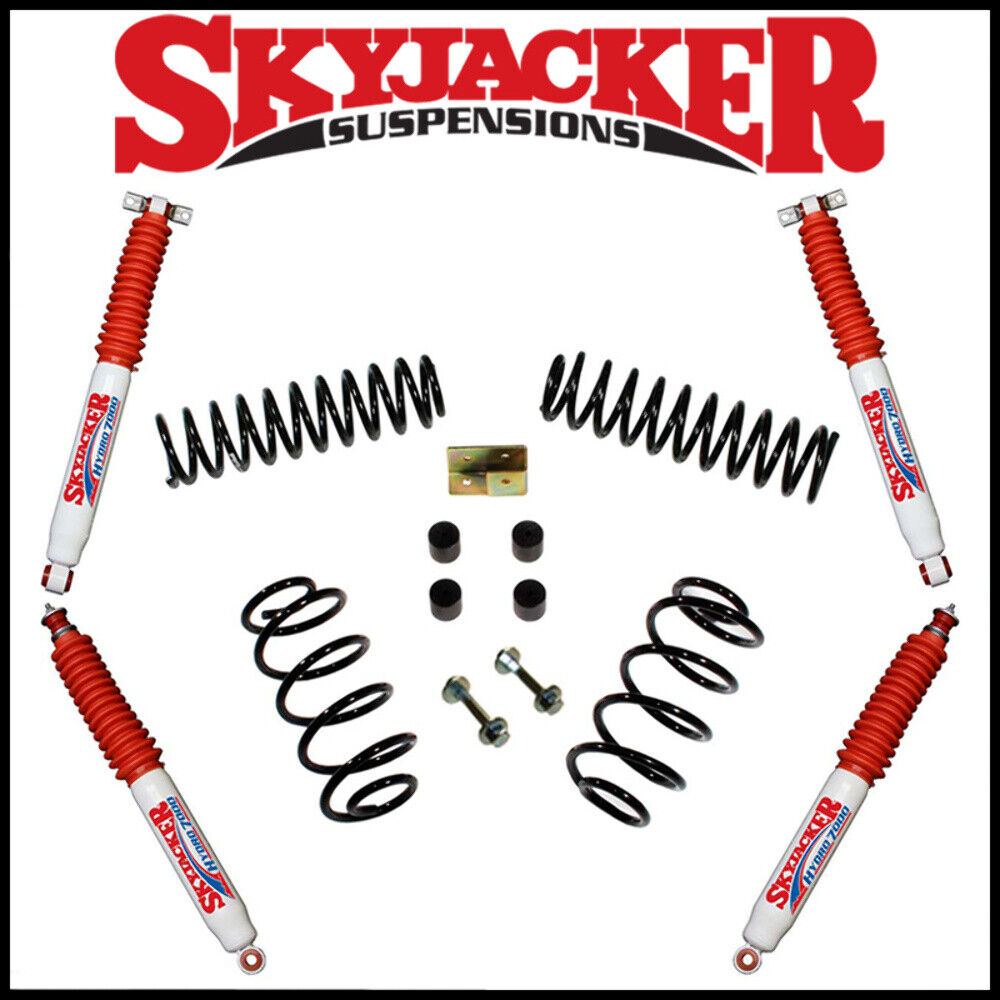 Skyjacker 3″ Standard Suspension Lift Kit w/ Hydro Shocks fits 97-06 Wrangler TJ