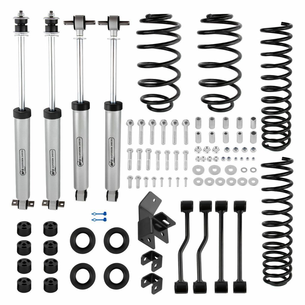 BFO 3.25″ Lift Kit for Jeep Wrangler TJ 1997-2002 w/ 6-Cyl Engine