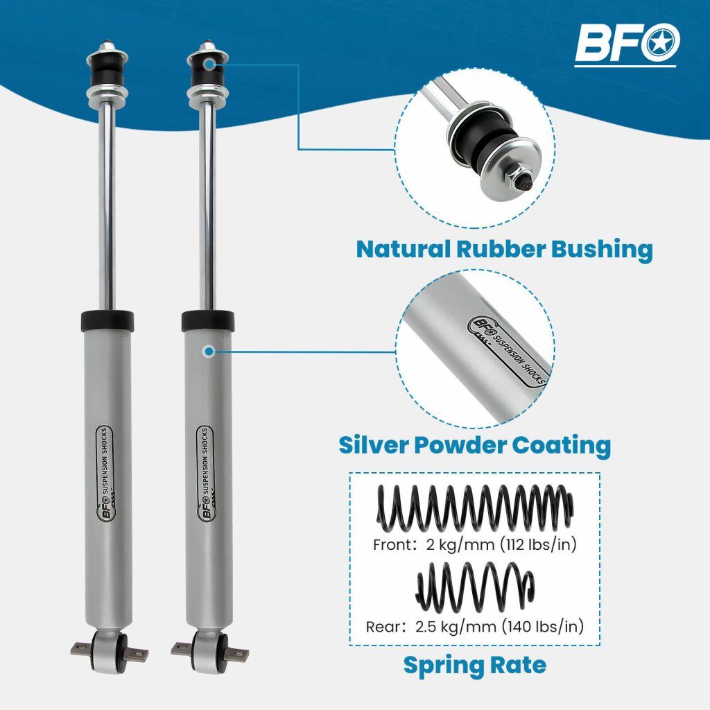 BFO 3.25″ Lift Kit for Jeep Wrangler TJ 1997-2002 w/ 6-Cyl Engine