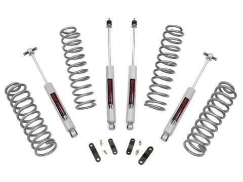 Rough Country 2.5″ Lift Kit for 2007-2018 Jeep Wrangler JK | 2-Door – Perf678 for sale