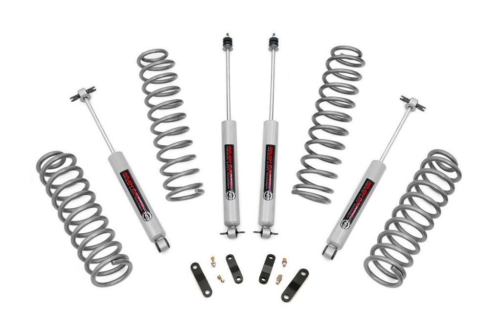 Rough Country 2.5″ Lift Kit for 2007-2018 Jeep Wrangler JK Unlimited – 67930