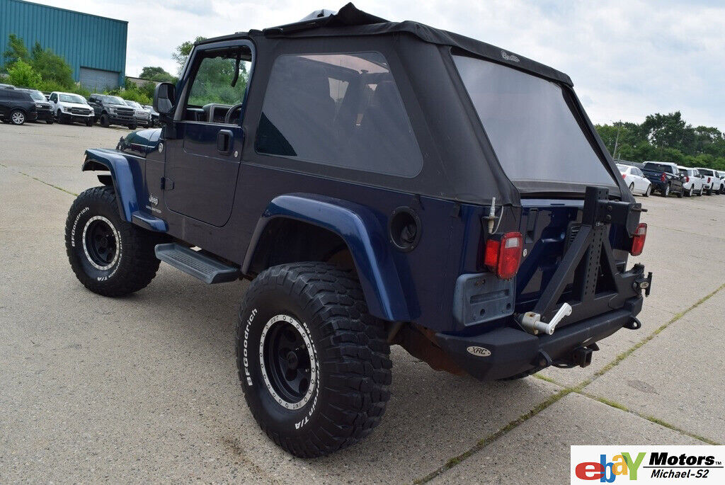 2006 Jeep Wrangler 4X4 4.0L Unlimited-Edition(sport 2 Door / SOfT ToP)