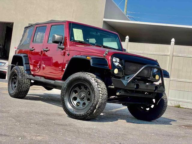 2012 Jeep Wrangler Unlimited Sahara Sport Utility 4D