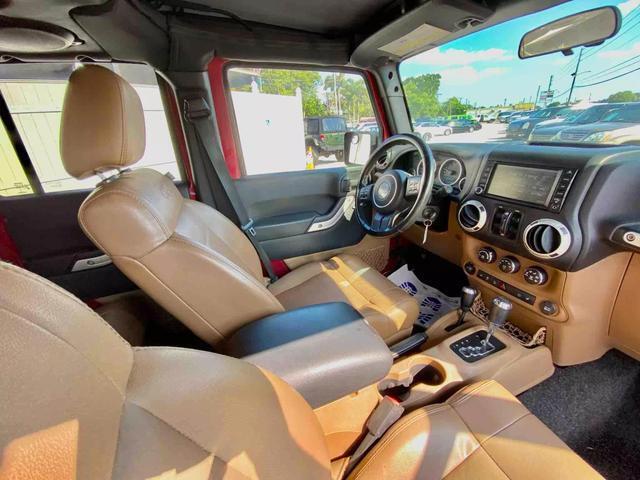 2012 Jeep Wrangler Unlimited Sahara Sport Utility 4D