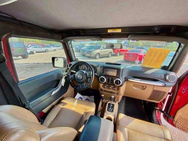 2012 Jeep Wrangler Unlimited Sahara Sport Utility 4D