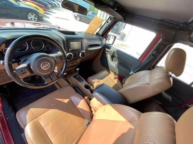 2012 Jeep Wrangler Unlimited Sahara Sport Utility 4D