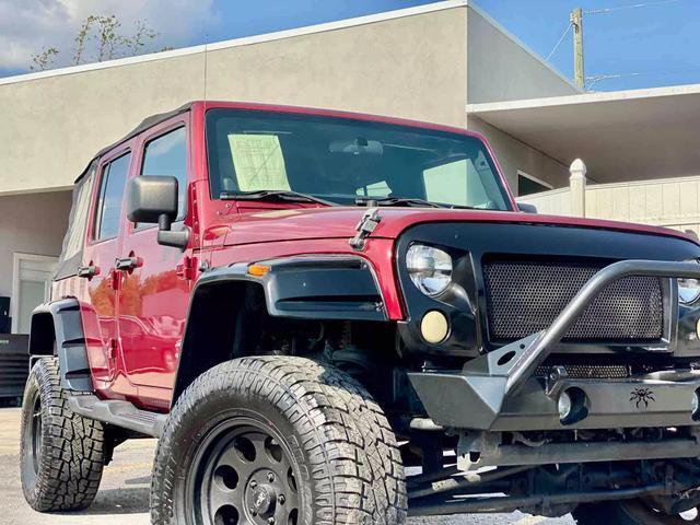 2012 Jeep Wrangler Unlimited Sahara Sport Utility 4D