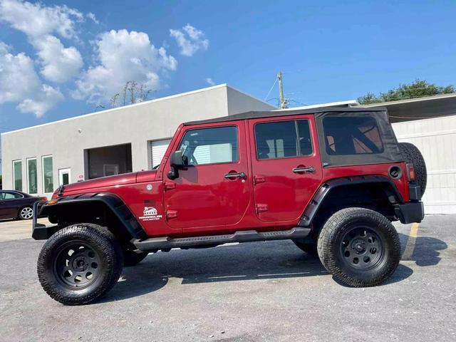2012 Jeep Wrangler Unlimited Sahara Sport Utility 4D