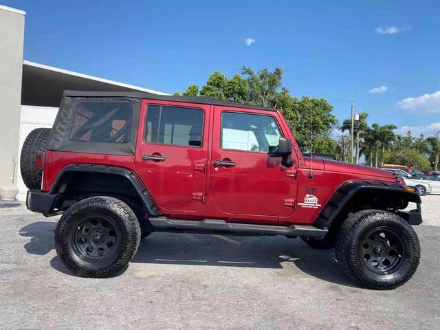 2012 Jeep Wrangler Unlimited Sahara Sport Utility 4D