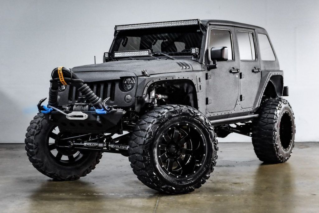 2012 Jeep Wrangler Sport 8″ Long Arm Lift 22″ Moto Metal 40″ Nitto MT