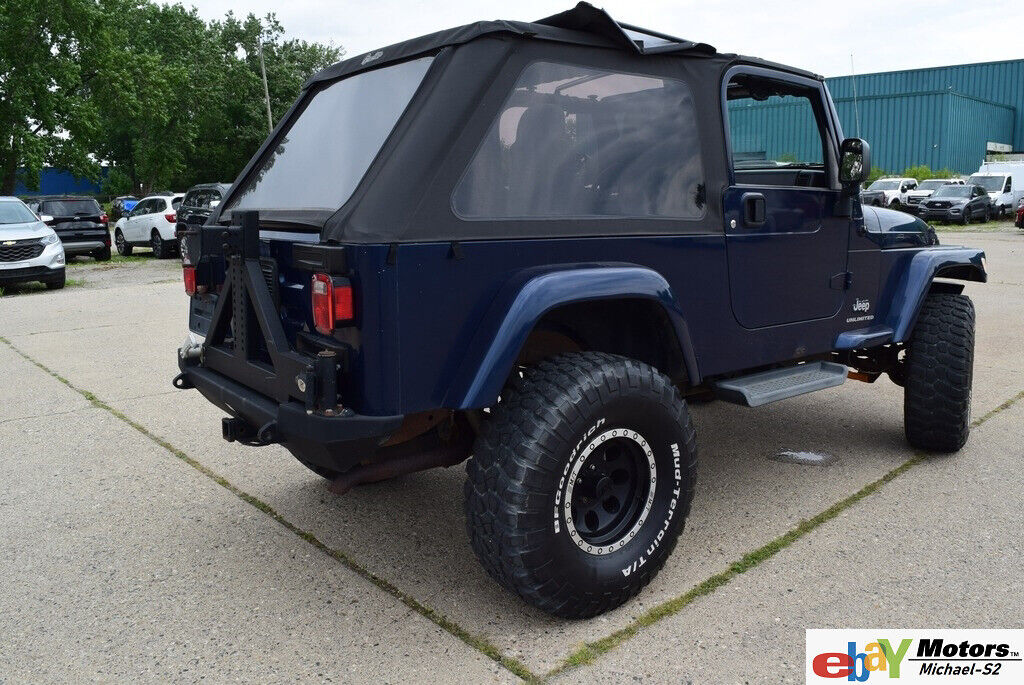 2006 Jeep Wrangler 4X4 4.0L Unlimited-Edition(sport 2 Door / SOfT ToP)