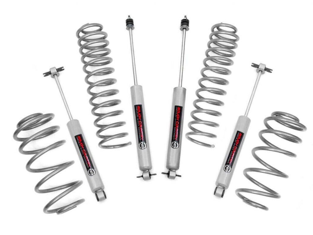 Rough Country 2.5″ Suspension Lift Kit for Jeep Wrangler TJ 1997-2006 (4.0l)