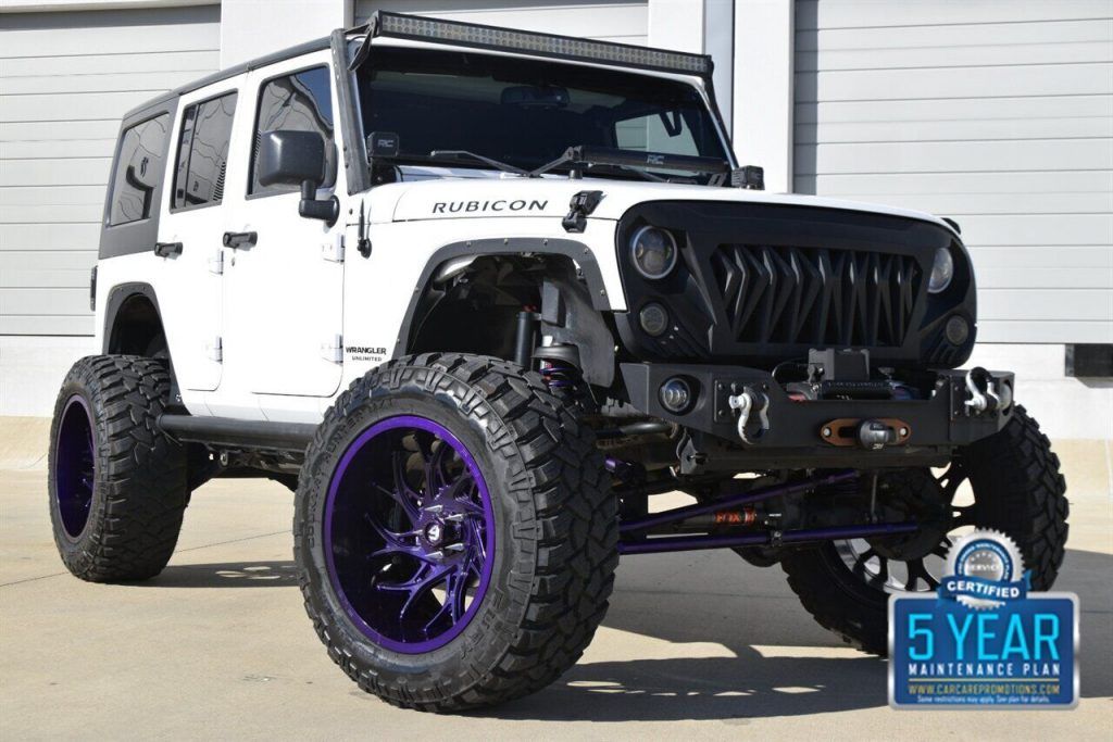 2016 Jeep Wrangler Unltd Rubicon 4X4 Professionaly Lifted HEAD Turner