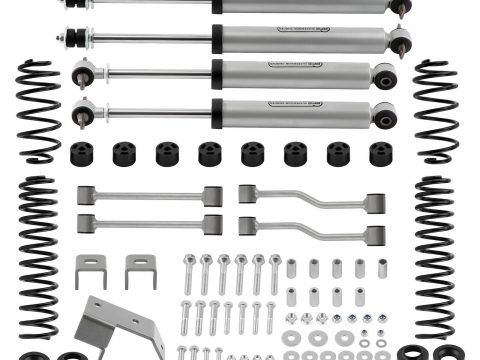 BFO 3.25″ Lift Kit for Jeep Wrangler TJ 1997-2002 w/ 4-Cyl Engine for sale
