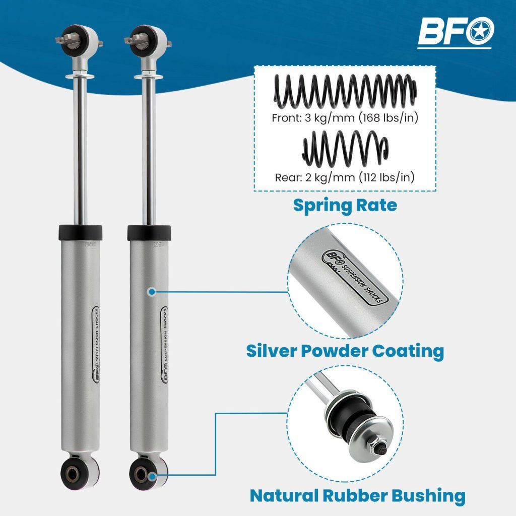 BFO 3.25″ Lift Kit for Jeep Wrangler TJ 1997-2002 w/ 4-Cyl Engine