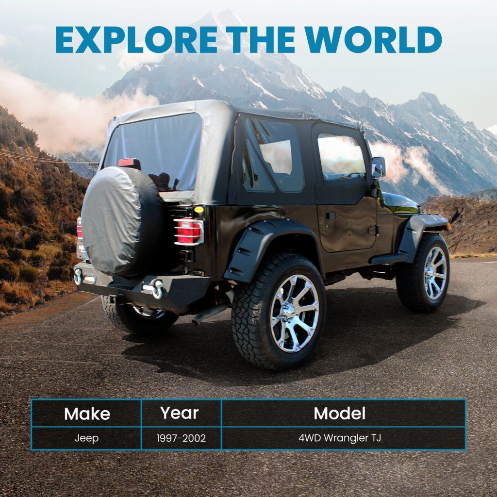 BFO 3.25″ Lift Kit for Jeep Wrangler TJ 1997-2002 w/ 4-Cyl Engine
