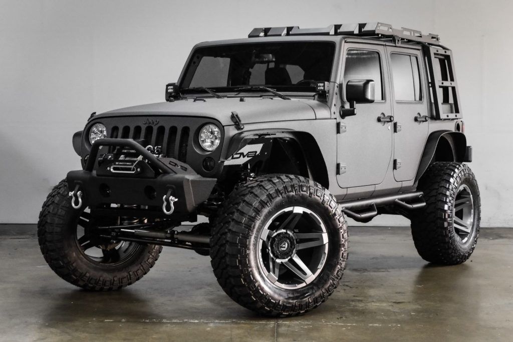 2018 Jeep Wrangler JK Unlimited Sport 4WD Kevlar XRC Fuel DV8 Nfab Fury