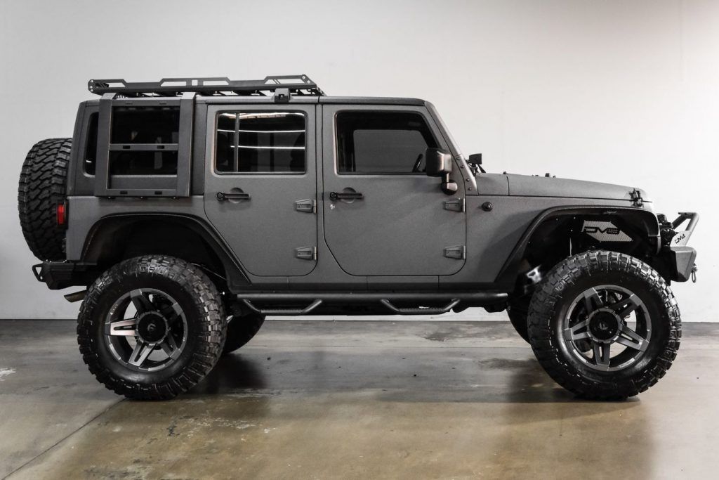 2018 Jeep Wrangler JK Unlimited Sport 4WD Kevlar XRC Fuel DV8 Nfab Fury