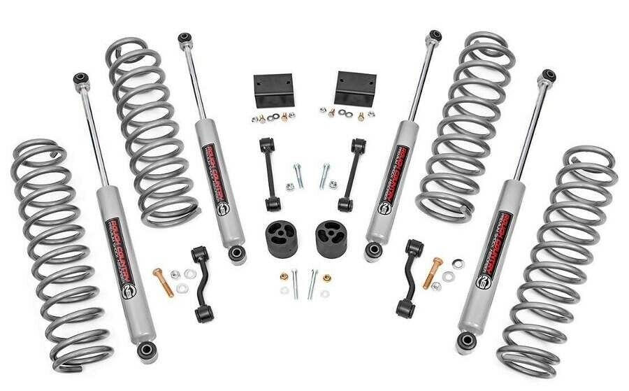 Rough Country 2.5″ Lift Kit N3 for 18-23 Jeep Wrangler JL Non Rubicon 4 Door