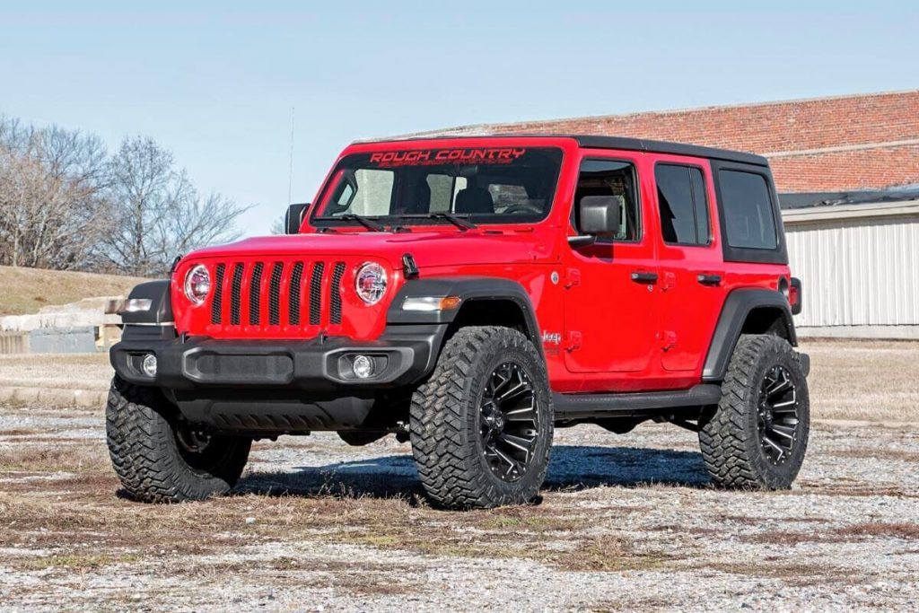 Rough Country 2.5″ Lift Kit N3 for 18-23 Jeep Wrangler JL Non Rubicon 4 Door