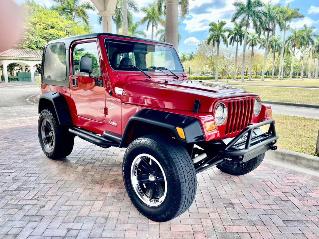 2001 Jeep Wrangler Sport Clean Carfax 92,000