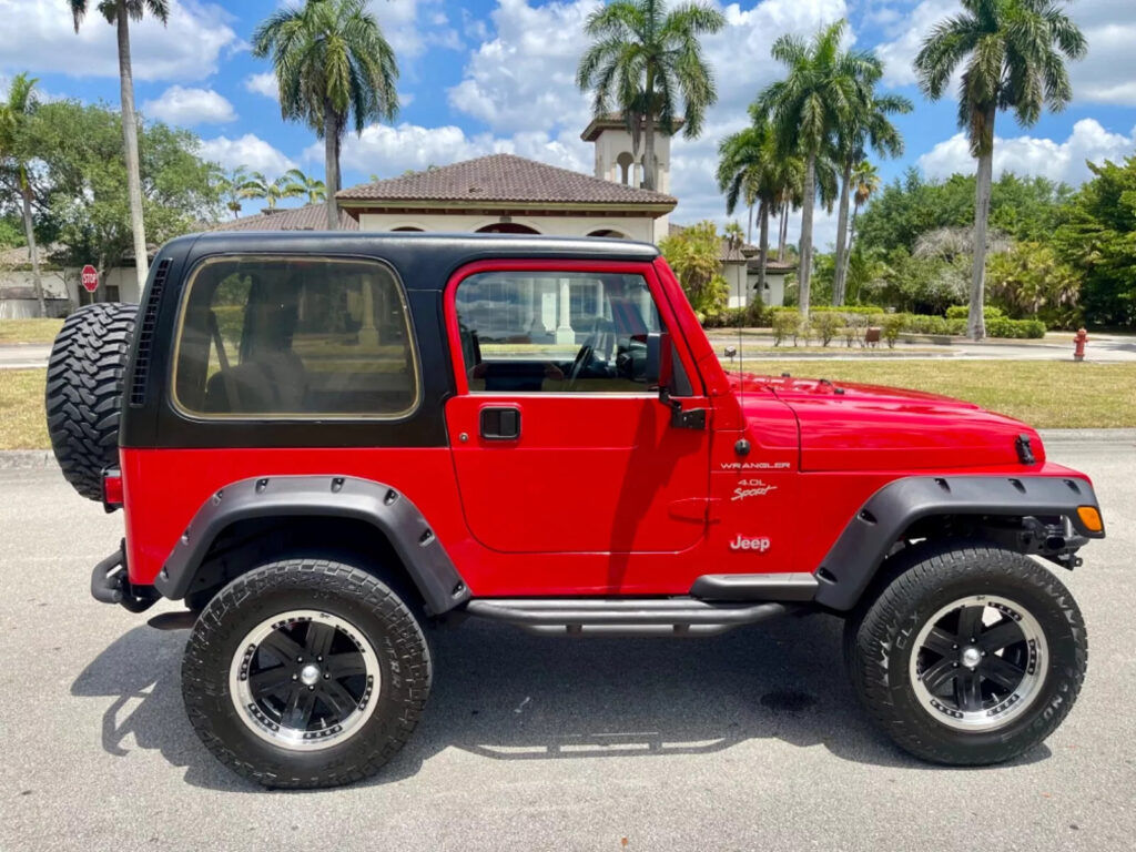 2001 Jeep Wrangler Sport Clean Carfax 92,000