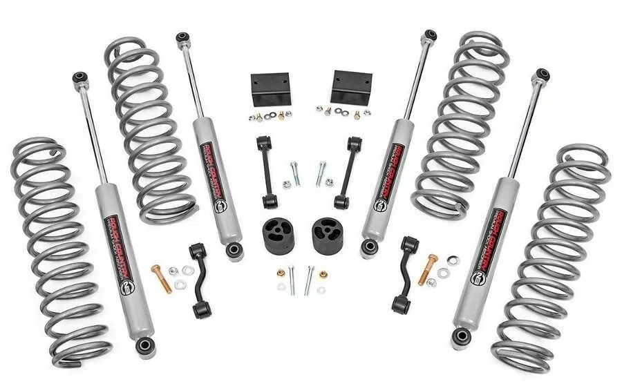 Rough Country 2.5″ Lift Kit N3 for 18-23 Jeep Wrangler JL Non Rubicon 4 Door