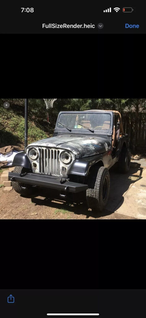 1987 Jeep Wrangler AmC