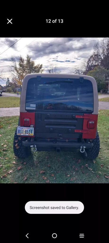 1999 Jeep Wrangler SE