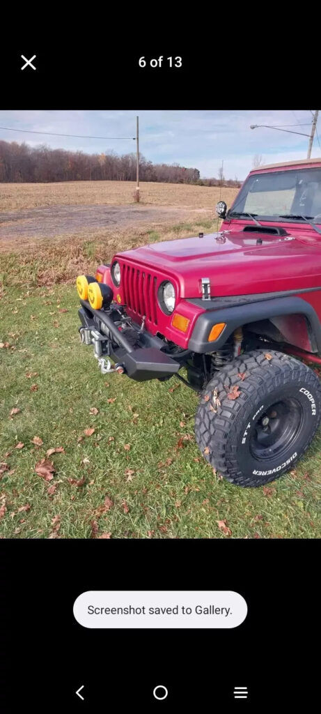 1999 Jeep Wrangler SE