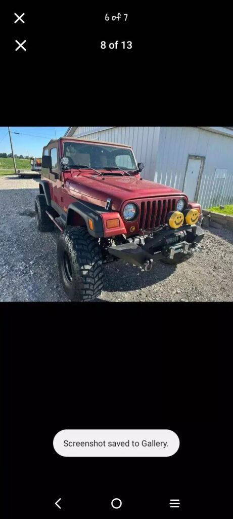 1999 Jeep Wrangler SE
