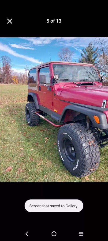 1999 Jeep Wrangler SE