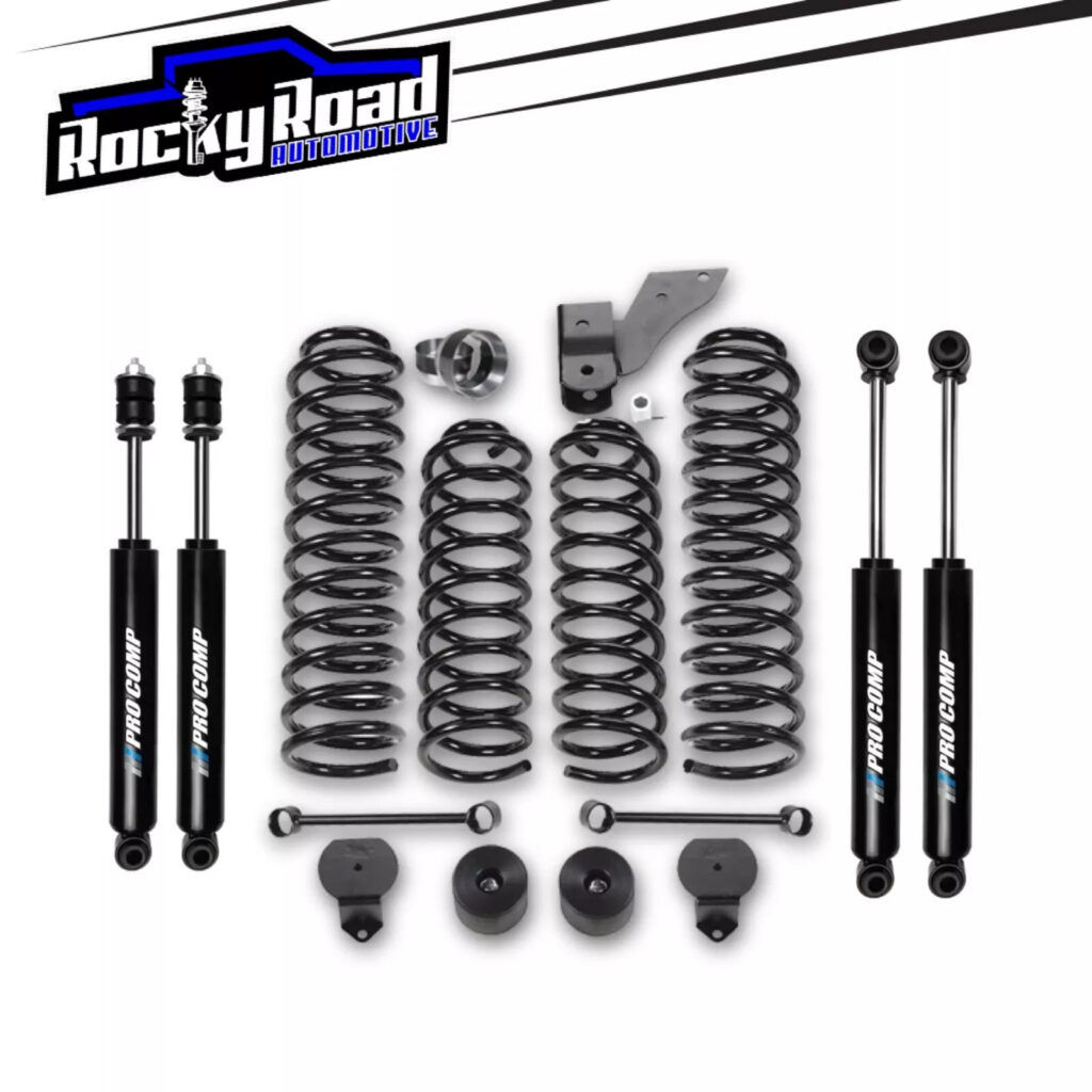 Pro Comp 3.5” Lift Kit with Shocks (4) for 2007-2018 Jeep Wrangler JK 4dr /