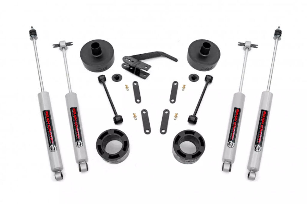 Rough Country 65730 Series II 2.5″ Suspension Lift Kit for 07-18 Jeep Wrangler