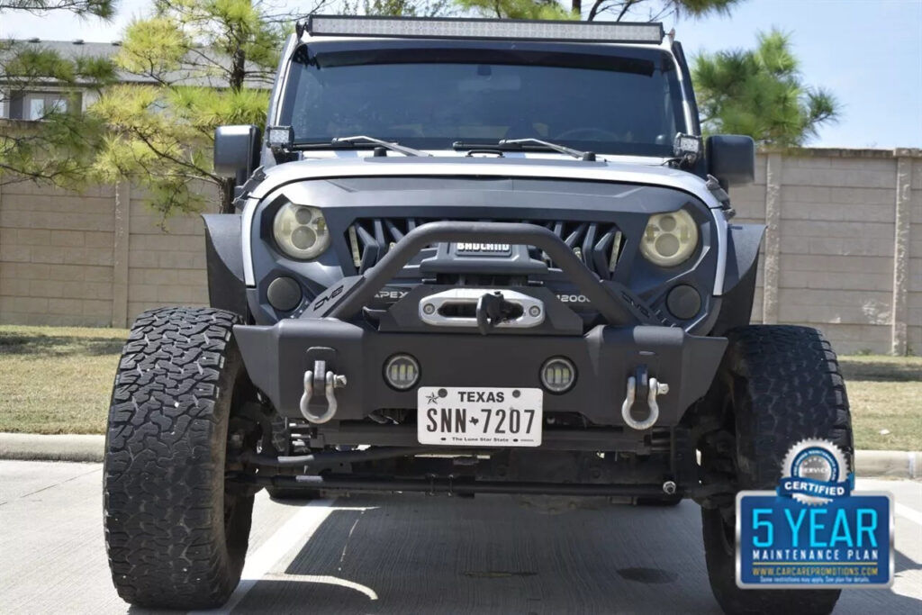 2010 Jeep Wrangler Unlimited Sport 4X4 6SPD Manual Winch Lifted NICE